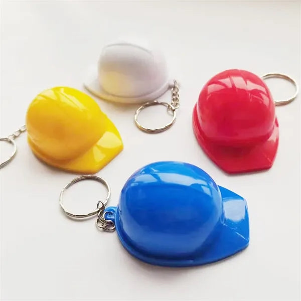 Safety Helmet Bottle Opener Keychain
