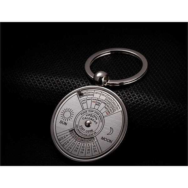 Calendar key ring