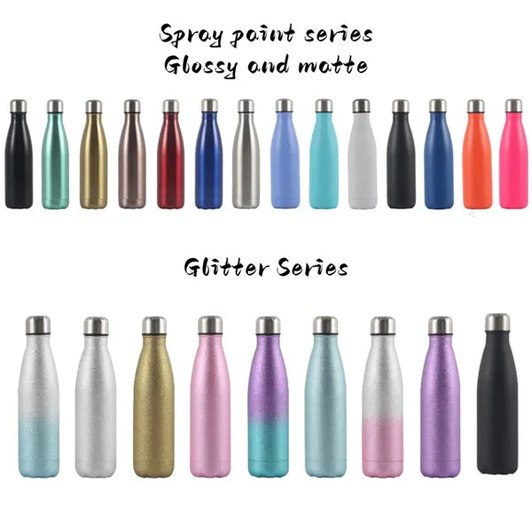 17OZ Stainless Bowling Insulated Water Cup Coke Bottle