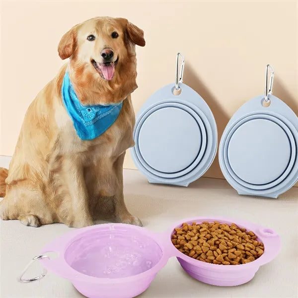 Collapsible Silicone Pet Bowl