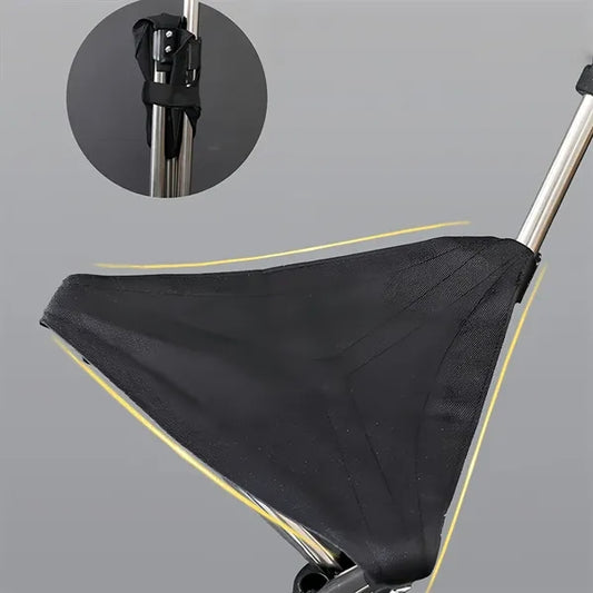 Foldable Cane Seat With Backrest Portable
