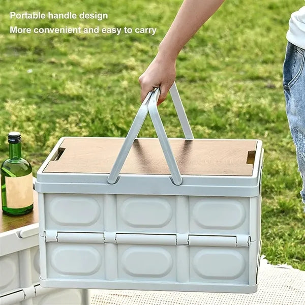 Camp Outdoor Camping Portable Storage Box with Handle