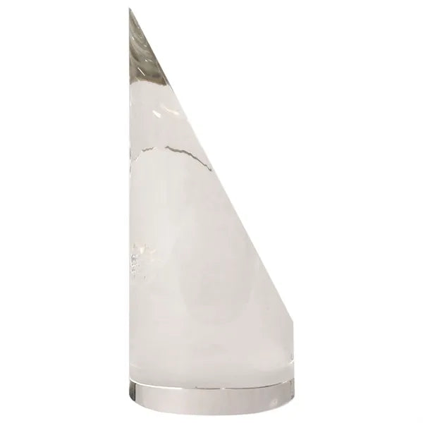 5 1/2" Crystal Cylinder Award