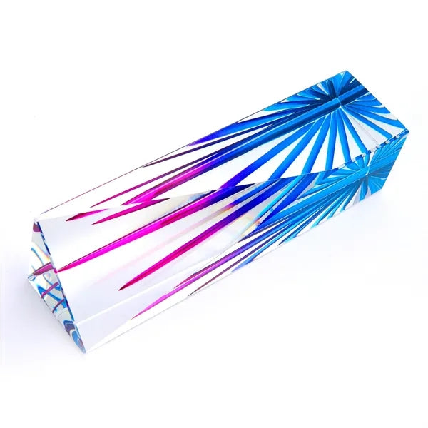 Modern Faceted Crystal Vase Award