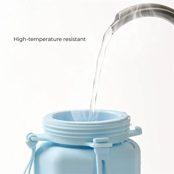 20oz Collapsible Silicone Water Bottle