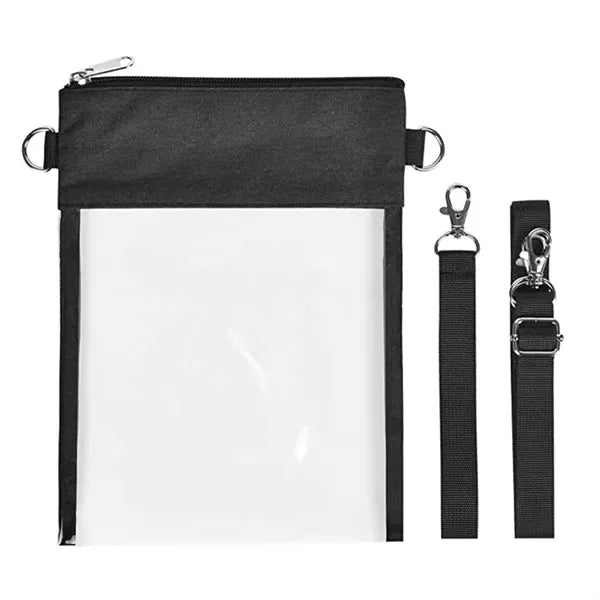 PVC Crossbody Stadium Bag