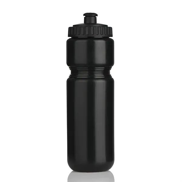 28 oz Custom Push Lid Plastic Water Bottles