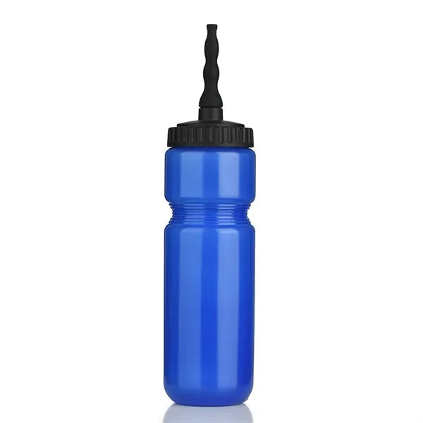 28 oz Custom Push Lid Plastic Water Bottles