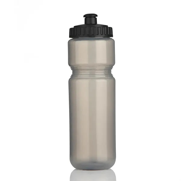 28 oz Custom Push Lid Plastic Water Bottles