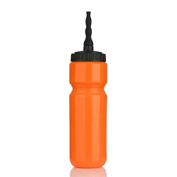 28 oz Custom Push Lid Plastic Water Bottles