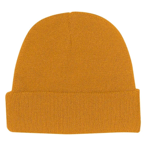 Acrylic Winter Knit Beanies with Cuffs Hat