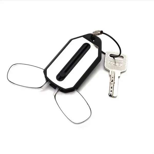 Foldable Ultra-Thin Frameless Read Glasses with Portable Box