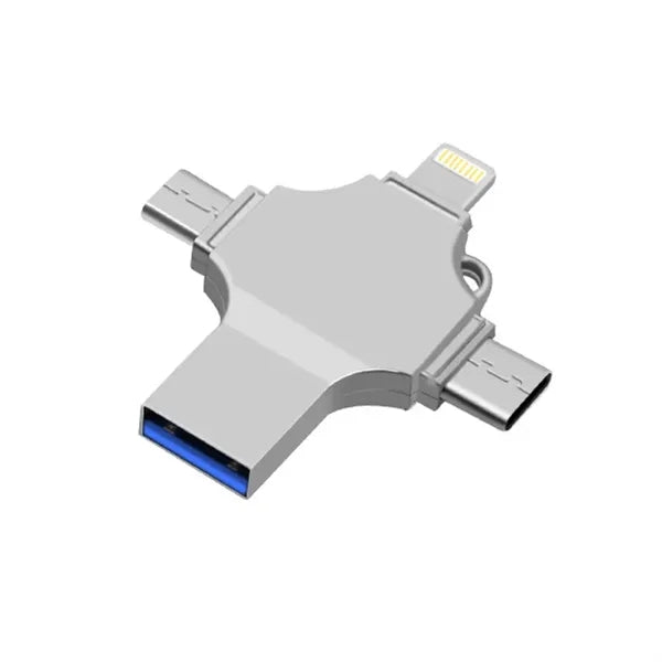 4-In-1 Hub Adapter Keychain