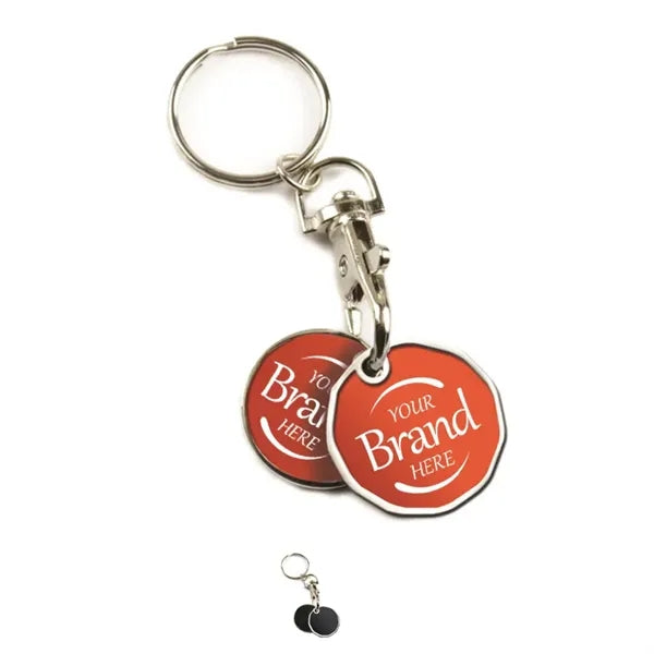 Shopping Cart Token Key Chain