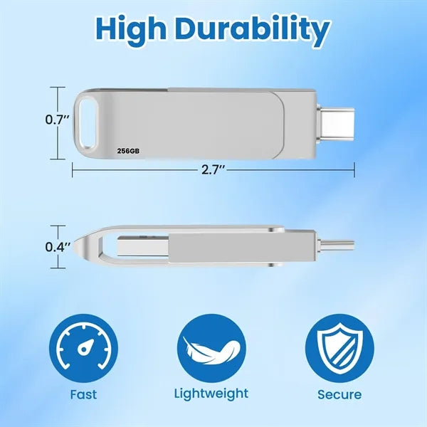 MFi Certified 128GB Photo Stick for iPhone Flash Drive