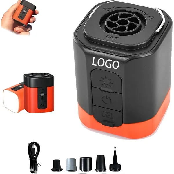 Portable Mini Suction Dual-Purpose Air Pump with IED light