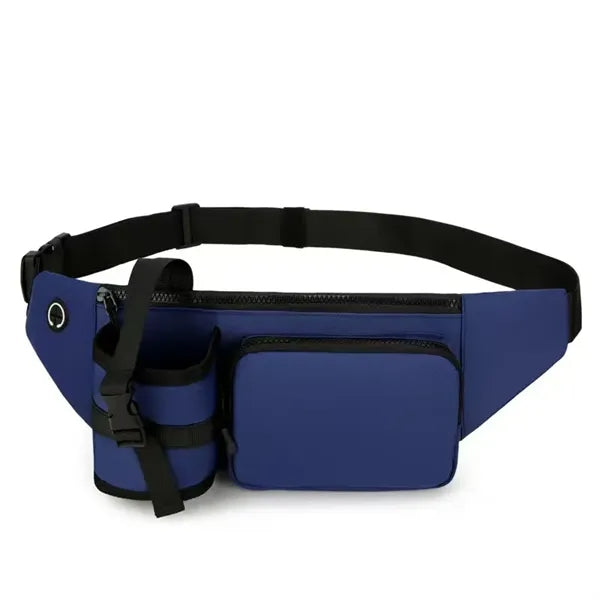 Sports Waist Pack with Bottle Holder