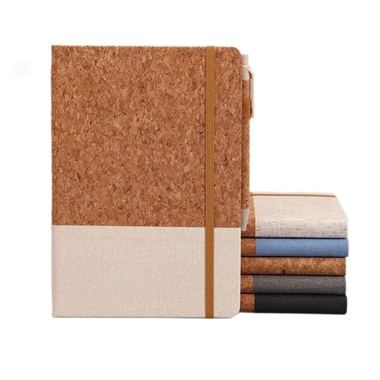 Lined Journal Notebook with Cork Cover