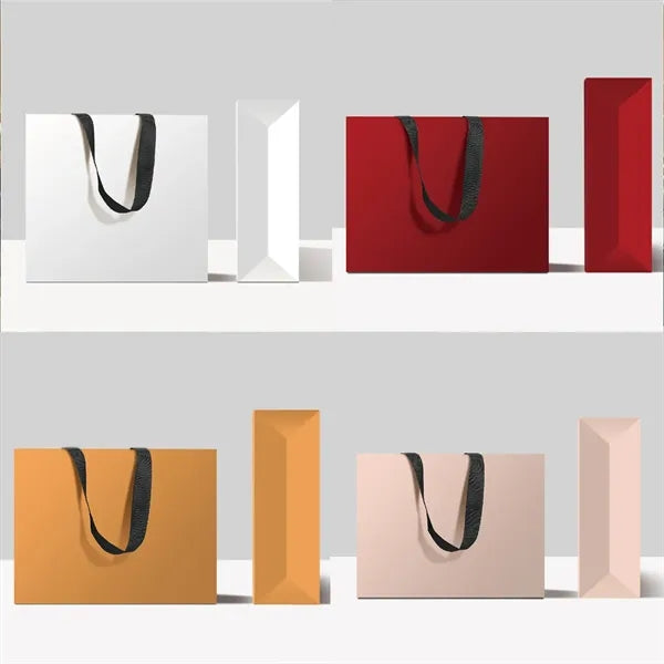 Kraft Paper Handbag For Christmas Decoration