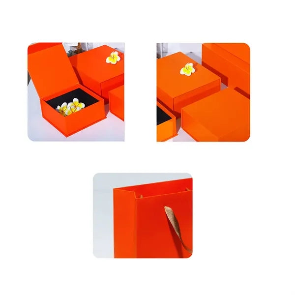 Kraft Paper Box Handbag For Christmas Decoration