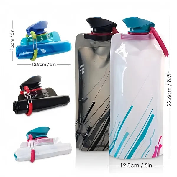 Flip Top Folding Bottle
