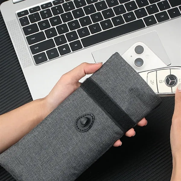 Secure Anti-Hacking Anti-Theft Signal Blocker Cellphone Bag