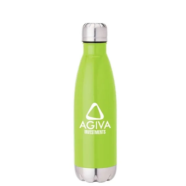 Solana 17 oz. 304 Stainless Steel Vacuum Bottle with Copp...