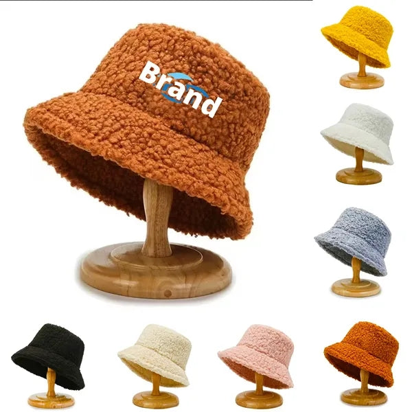 Winter Faux Fur Bucket Hat
