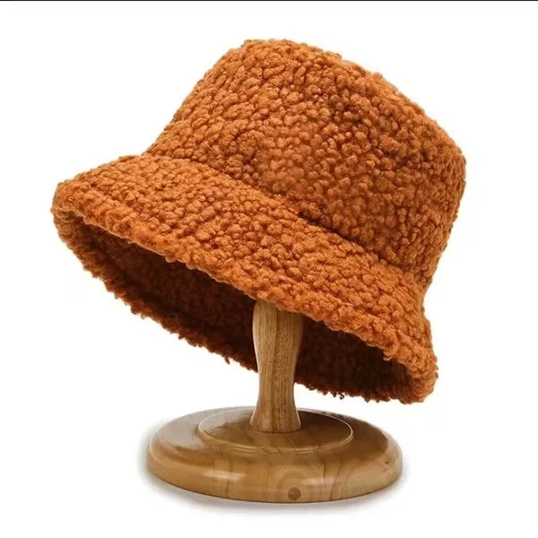 Winter Faux Fur Bucket Hat