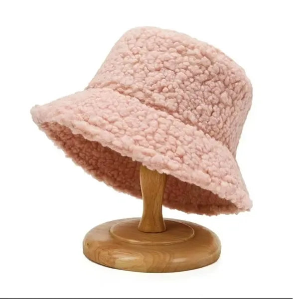 Winter Faux Fur Bucket Hat