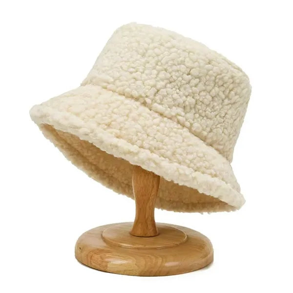 Winter Faux Fur Bucket Hat