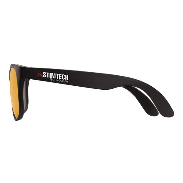 Sharp Mirrored Sunglasses