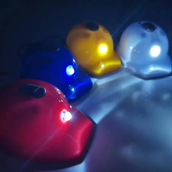 Mini LED Helmet Shape Keychain With Bottle Opener