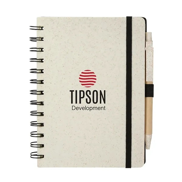 Venture Junior Wheatstraw Notebook & Pen