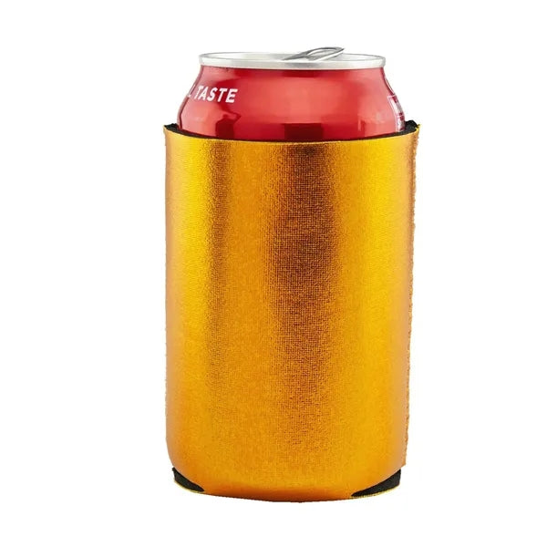 12Oz Metallic Neoprene Can Cooler