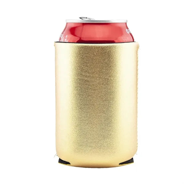 12Oz Metallic Neoprene Can Cooler