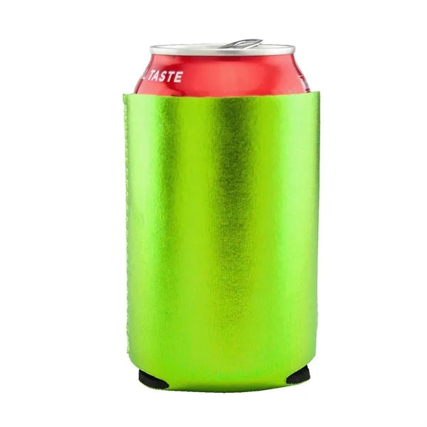 12Oz Metallic Neoprene Can Cooler