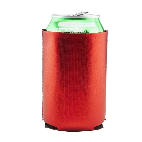 12Oz Metallic Neoprene Can Cooler