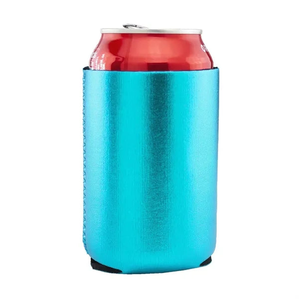 12Oz Metallic Neoprene Can Cooler