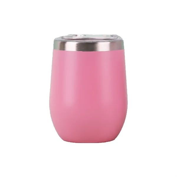 12 Oz Stainless Steel Wine Tumbler Stemless Glasses