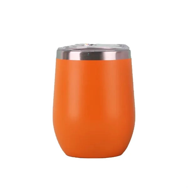 12 Oz Stainless Steel Wine Tumbler Stemless Glasses