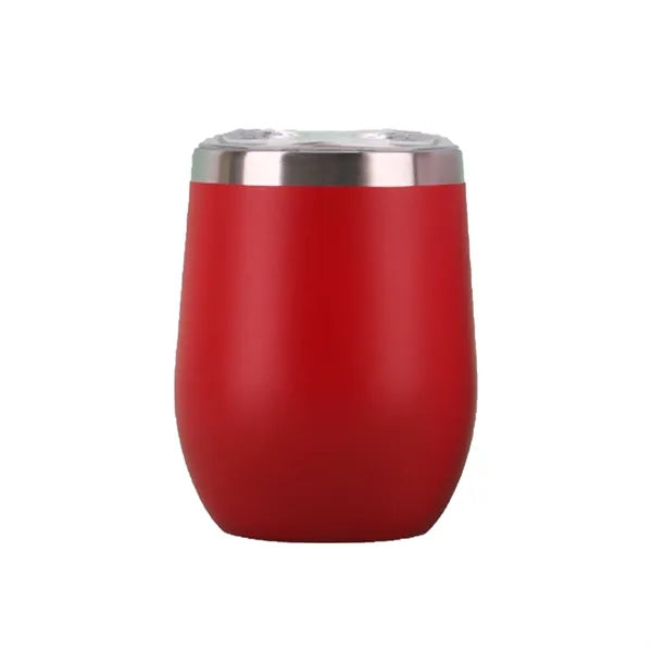 12 Oz Stainless Steel Wine Tumbler Stemless Glasses