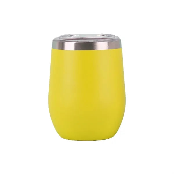 12 Oz Stainless Steel Wine Tumbler Stemless Glasses