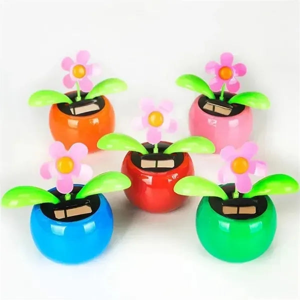 Eco-Friendly Solar-Powered Dancing Flora