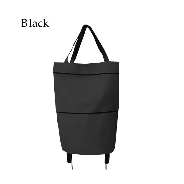 Foldable Shopping Bag With Wheels