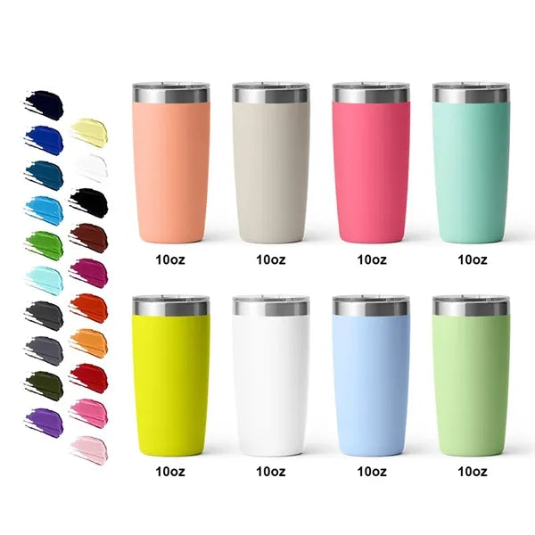 10 Oz Double Wall Stainless Steel Thermos With Lid