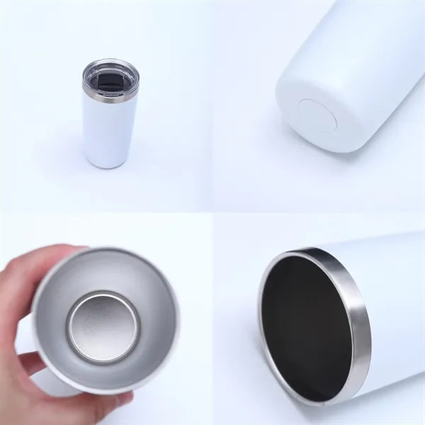10 Oz Double Wall Stainless Steel Thermos With Lid