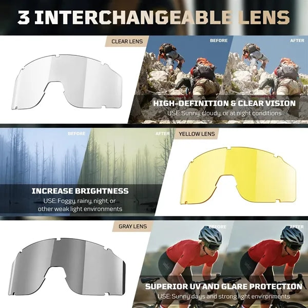 Tactical Safety Goggles