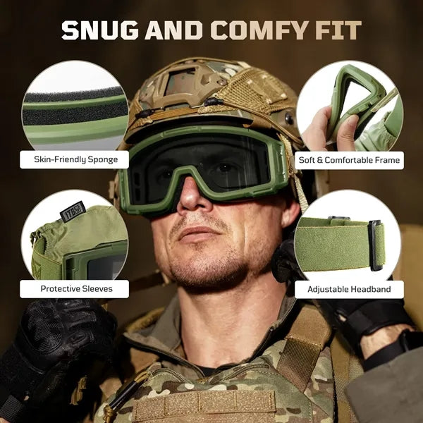 Tactical Safety Goggles