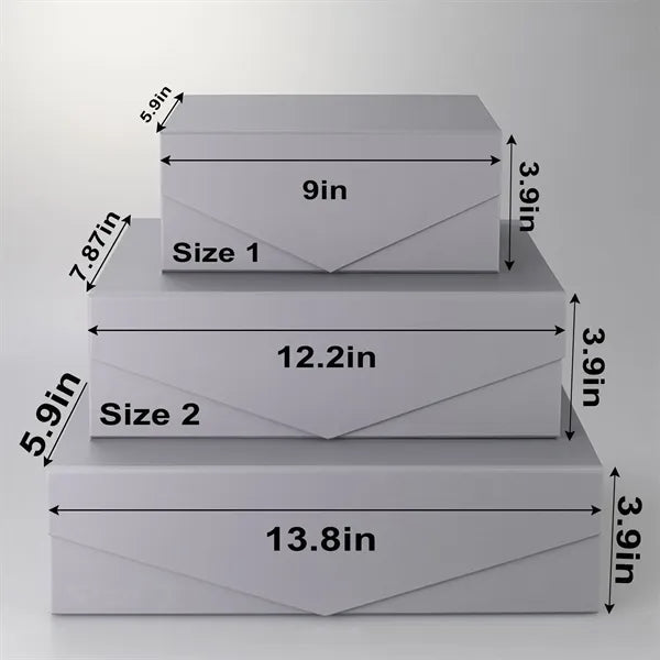 Foldable Magnetic Flip Gift Box